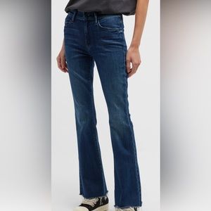 MOTHER "The Weekender" jeans in medium-wash stretch denim